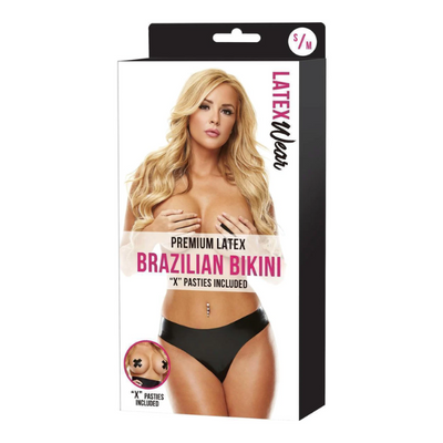 Premium Latex Brazilian Bikini