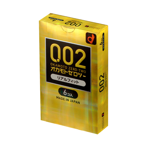 Okamoto Unified Thinness 0.02 Real Fit (Japan Edition) PU Condom Sex Toys Philippines