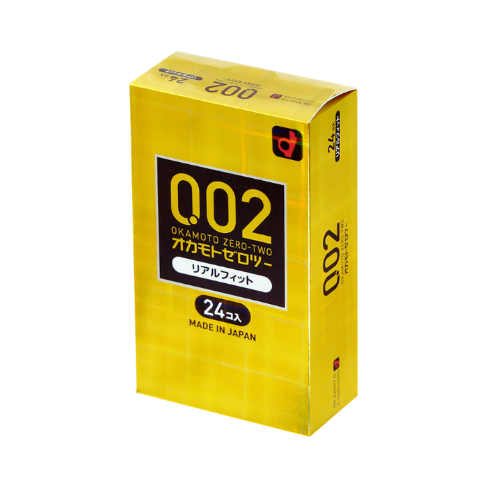 Okamoto Unified Thinness 0.02 Real Fit (Japan Edition) PU Condom Sex Toys Philippines