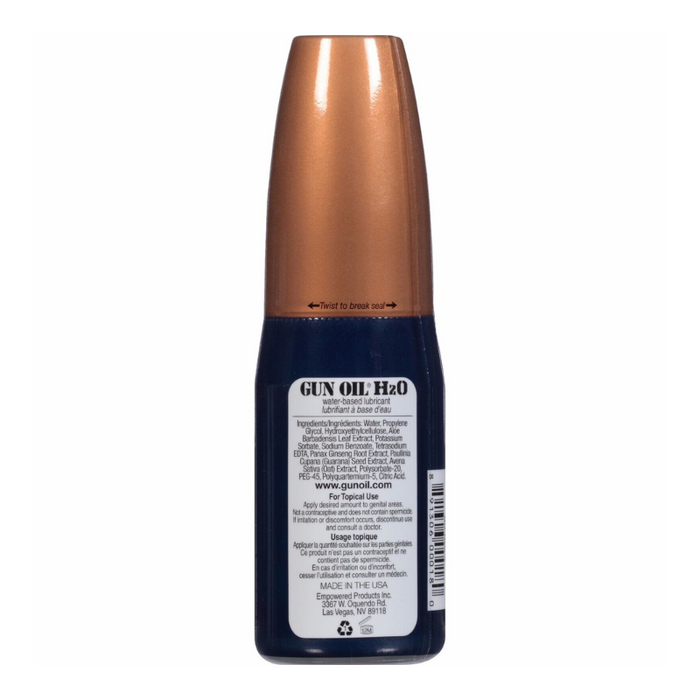 Gun Oil H2O Premier Water-Based Lubricant