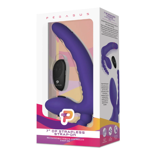 Pegasus 7" Wireless Remote Control D.P. Strapless Strap-On