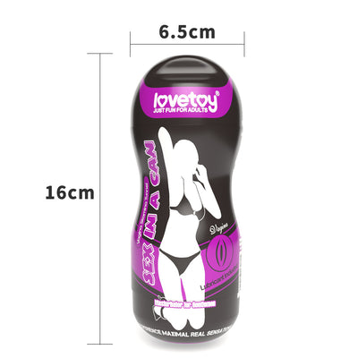 LoveToy Sex In A Can Vibrating Vagina Stamina