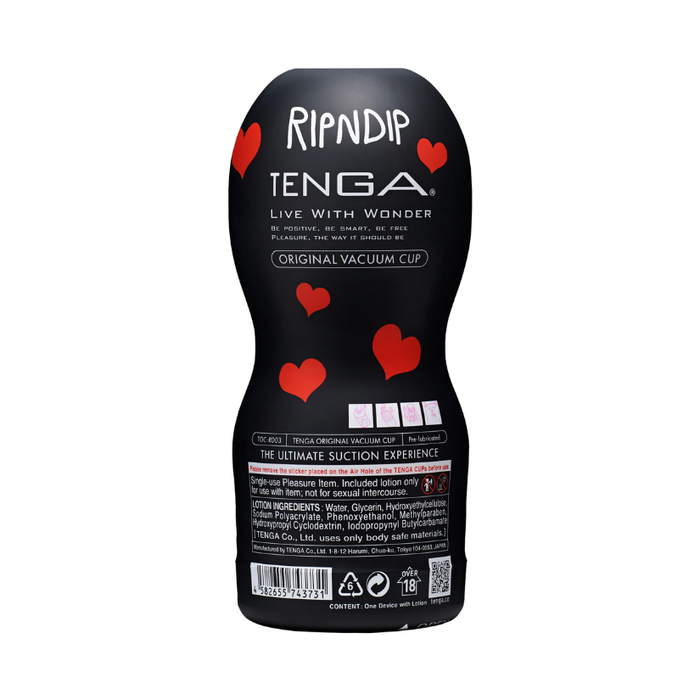 RIPNDIP x Tenga Collaboration Cup - Nermal Loves Black Sex Toys Philippines