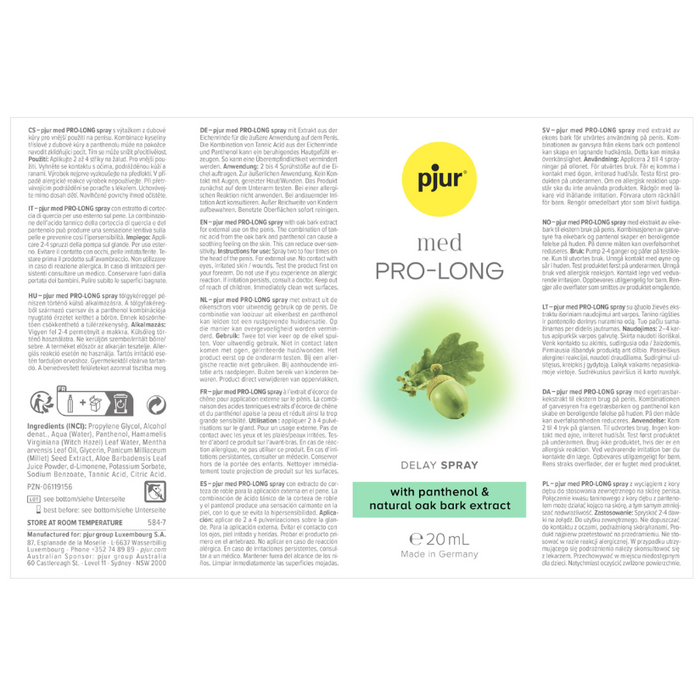 Pjur Med Pro-Long Spray