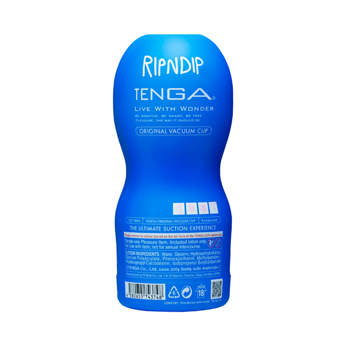 RIPNDIP x Tenga Collaboration Cup - Nermal Blue Sex Toys Philippines