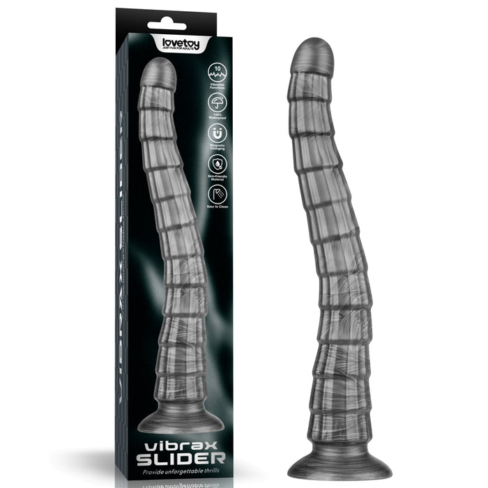 LoveToy 14.5" King Sized Vibrating Vibrax Slider