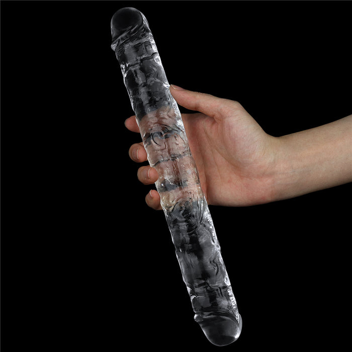 LoveToy Flawless Clear Double Dildo