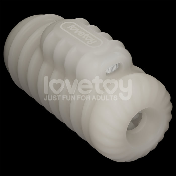 LoveToy Knights Ring Vibrating Sleeve - Wavy