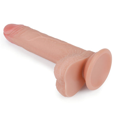 LoveToy 7" Nature Cock Dual-Layered Silicone