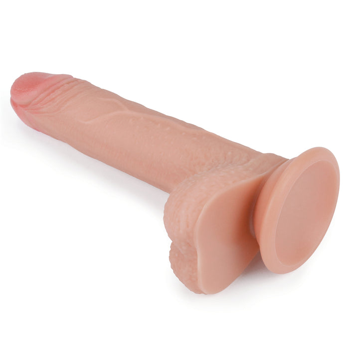 LoveToy 7" Nature Cock Dual-Layered Silicone