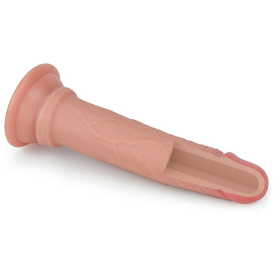 LoveToy 7" Nature Cock Dual-Layered Silicone