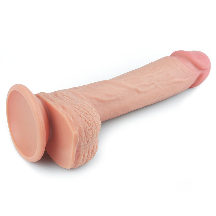 LoveToy 8.5" Nature Cock Dual-Layered Silicone