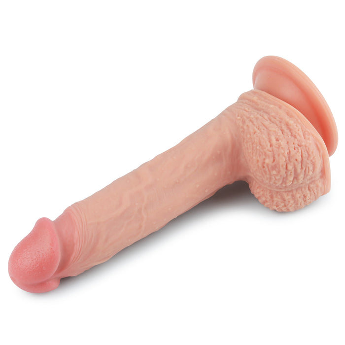 LoveToy 8.5" Nature Cock Dual-Layered Silicone