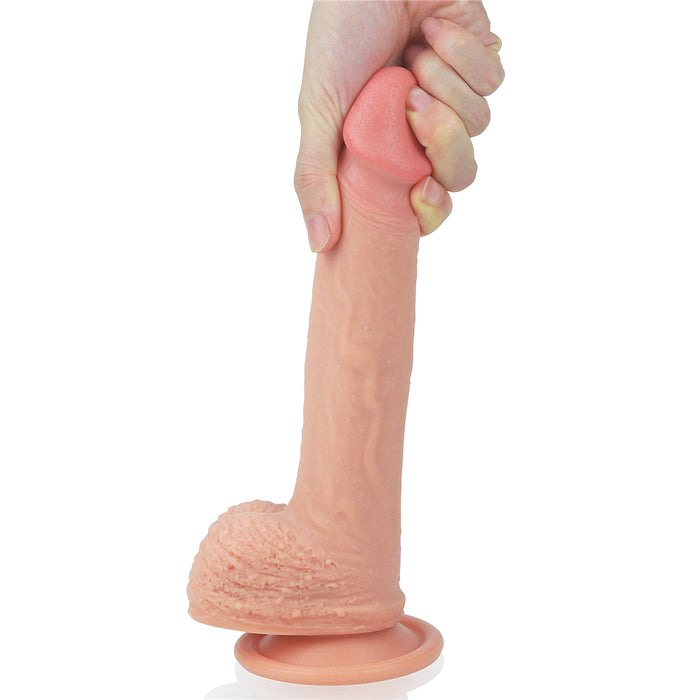 LoveToy 8.5" Nature Cock Dual-Layered Silicone