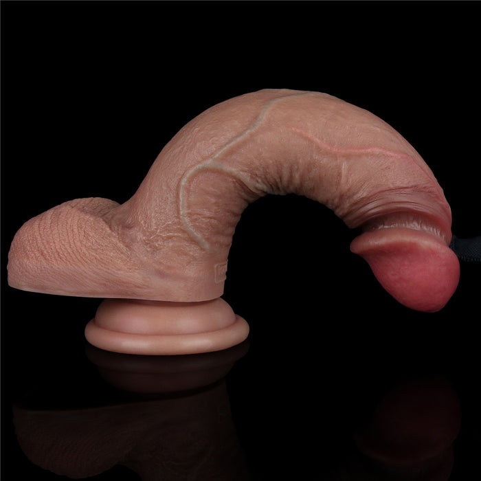 LoveToy 7.5" Nature Cock Dual-Layered Silicone