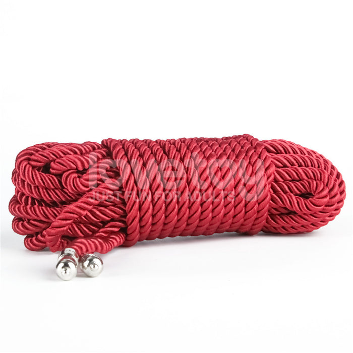 LoveToy Rebellion Reign Crimson Silky Bondage Rope