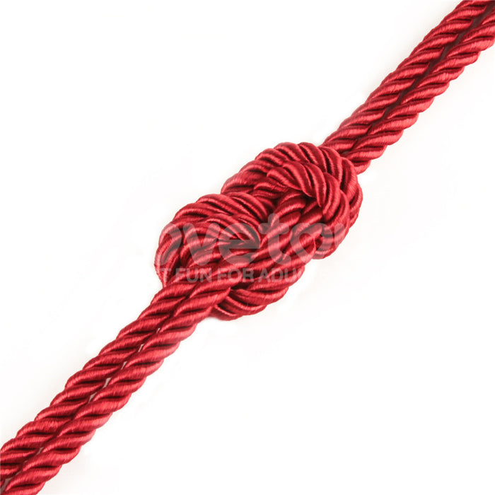 LoveToy Rebellion Reign Crimson Silky Bondage Rope