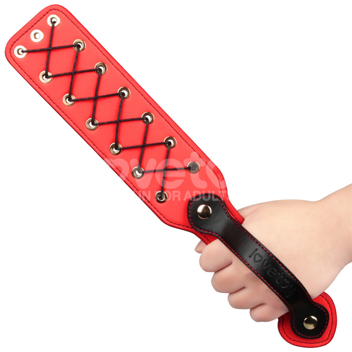 LoveToy 15" Rebellion Reign Rope Paddle