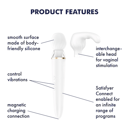 Satisfyer Double Wand-er Sex Toys Philippines