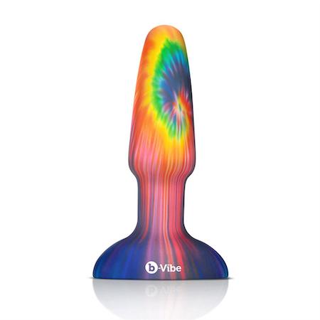 b-Vibe Peace & Love Tie-dye Rimming Plug Sex Toys Philippines