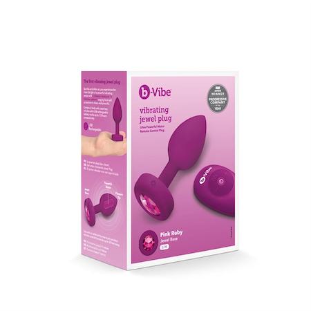 b-Vibe Vibrating Jewel Plug Sex Toys Philippines