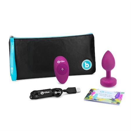 b-Vibe Vibrating Jewel Plug Sex Toys Philippines