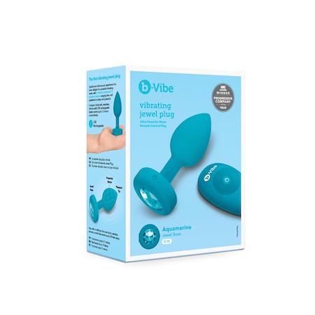 b-Vibe Vibrating Jewel Plug Sex Toys Philippines