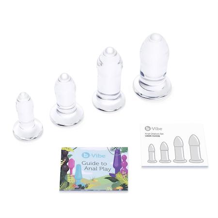 b-Vibe Glass Anal Dilators Set Sex Toys Philippines