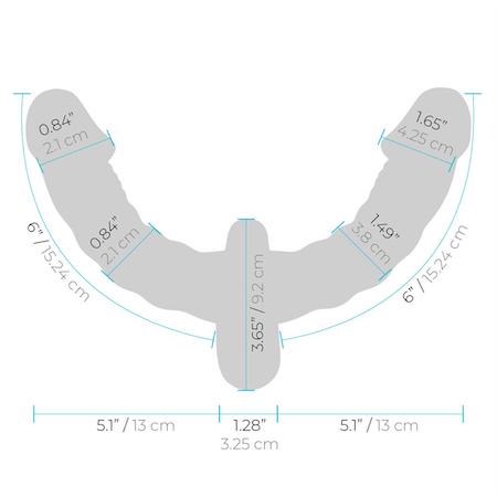 Lux Fetish Pleasure For 2 Double-Ended Strap-On Sex Toys Philippines