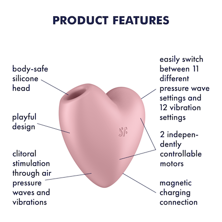 Satisfyer Cutie Heart Sex Toys Philippines