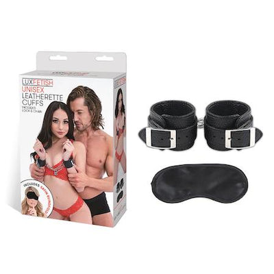 Lux Fetish Unisex Leatherette Cuffs Sex Toys Philippines
