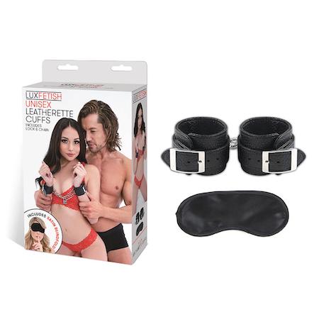 Lux Fetish Unisex Leatherette Cuffs Sex Toys Philippines